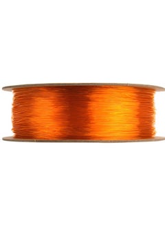 eSUN eSUN eTPU- 95 Flexible 3D Print Filament, Transparent Orange,1 kg  - Image 3