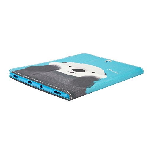 Dteck Galaxy Tab S3 9.7 case, Dteck PU Leather Protective Case with Auto Wake/Sleep Feature Smart Shell Stand Folio Wallet Cover for Galaxy Tab S3 Tablet 9.7 Inch SM-T820 T825 T827,Smile Panda - Image 5