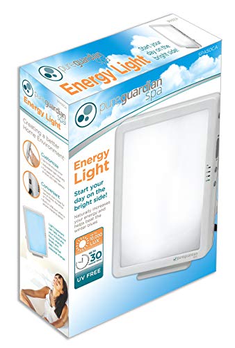 GermGuardian PureGuardian 10,000 LUX Full Spectrum Energy Light with Customizable Blue or White Light Therapy Intensity, Timer, Pure Guardian (Pack 1) - Image 4