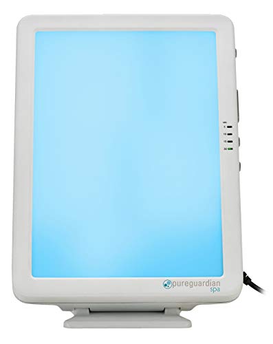 GermGuardian PureGuardian 10,000 LUX Full Spectrum Energy Light with Customizable Blue or White Light Therapy Intensity, Timer, Pure Guardian (Pack 1) - Image 2