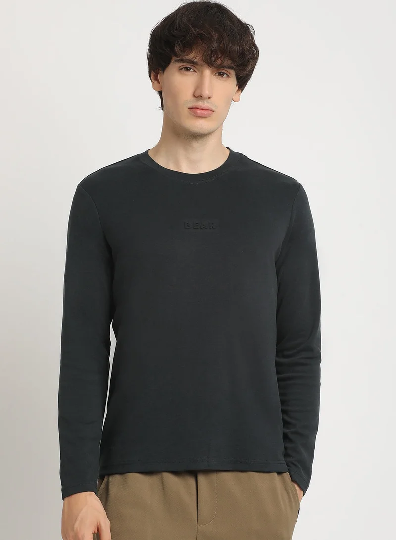 THE BEAR HOUSE Men’s Cotton T-Shirt – Soft, Breathable & Comfortable, Perfect for Casual Wear, Ideal for Everyday & Summer