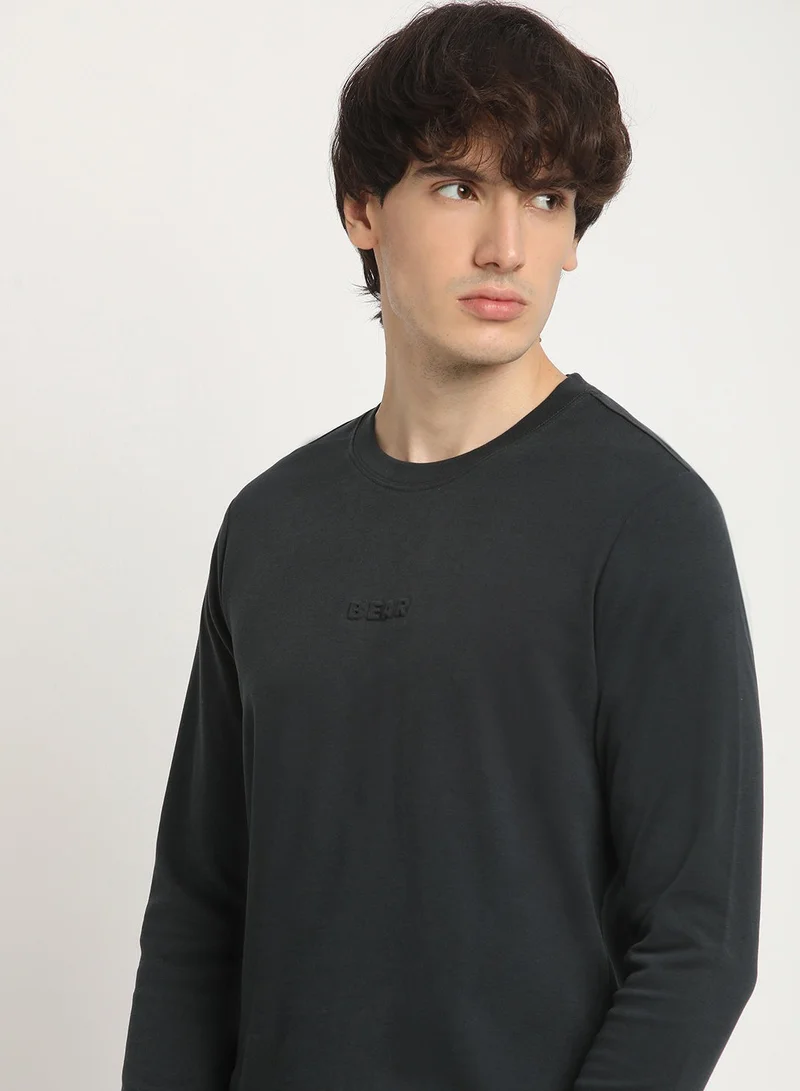 THE BEAR HOUSE Men’s Cotton T-Shirt – Soft, Breathable & Comfortable, Perfect for Casual Wear, Ideal for Everyday & Summer