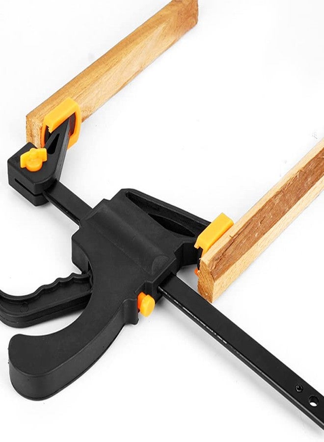 Ximimark 2 PCS 4inch Bar F Clamps Clip Grip Quick Ratchet Release Woodworking DIY Hand Tool Kit - Image 3