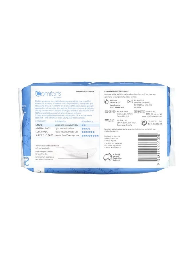 cottons Natural Cotton Comfort Liners 30 Liners - Image 2