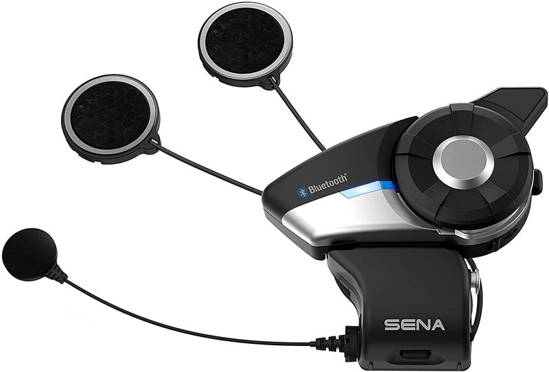 Sena 20S EVO Motorcycle Bluetooth Headset Communication System with HD Speakers - Image 5
