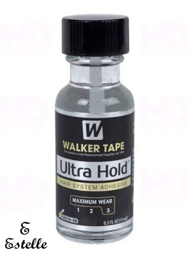 Estelle - Ultra Hold Adhesive For Lace Wigs & Toupees .5Oz With Brush by Walker Tape - Image 1