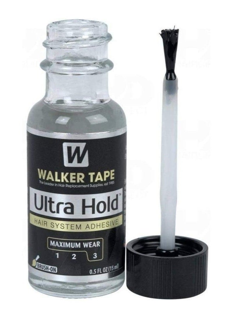 Estelle - Ultra Hold Adhesive For Lace Wigs & Toupees .5Oz With Brush by Walker Tape - Image 1