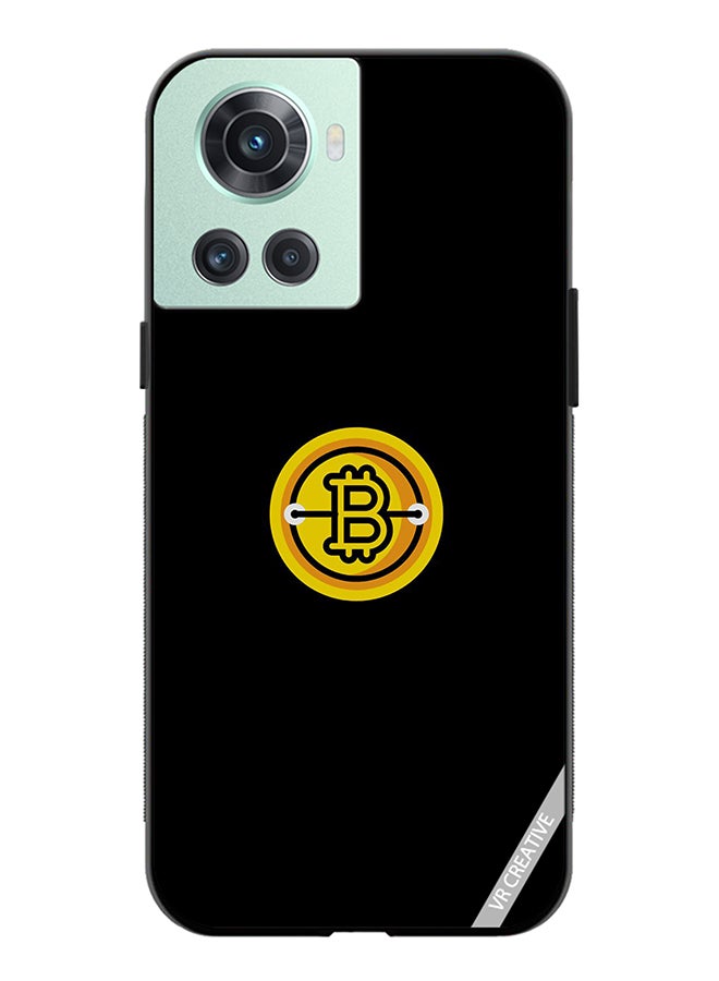 VR CREATIVE Protective Case Cover For OnePlus Ace Bitcoin Design Multicolour - Image 1