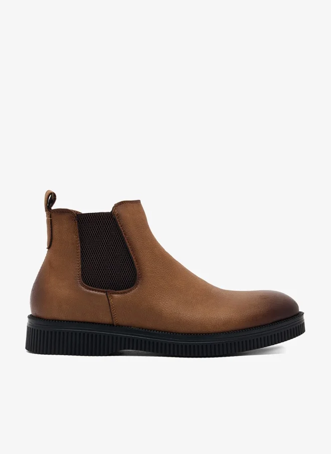 Robert Wood Platform Chelsea Boots