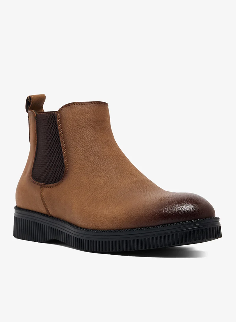 Robert Wood Platform Chelsea Boots