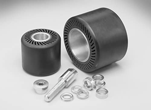 3M Cubitron Rubber Slotted Expander Wheel 28718, 5 in x 3-1/2 in 1 in Arbor Hole, 1 per case - Image 2