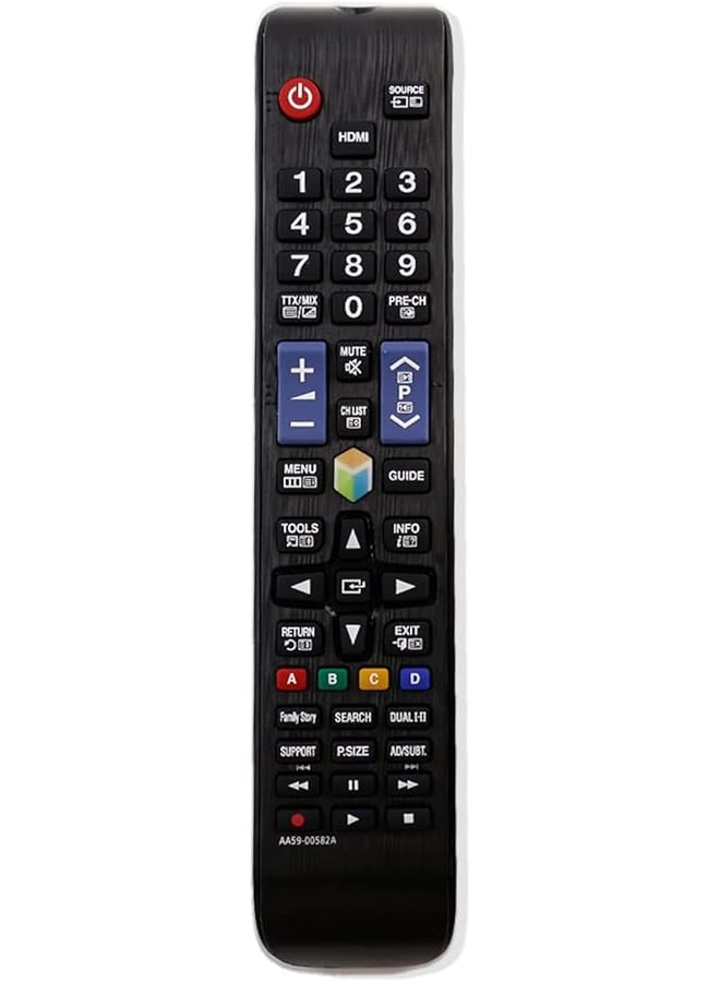 The Bros AA59-00582A Replace Remote Control fit for Samsung TV AA59-00638A UE32ES6570S UE32ES6575U UE37ES6300S UE40ES6140W UE40ES6200S UUE46ES6535U PS60E550 PS64E550 PS64E550D1M - Image 1
