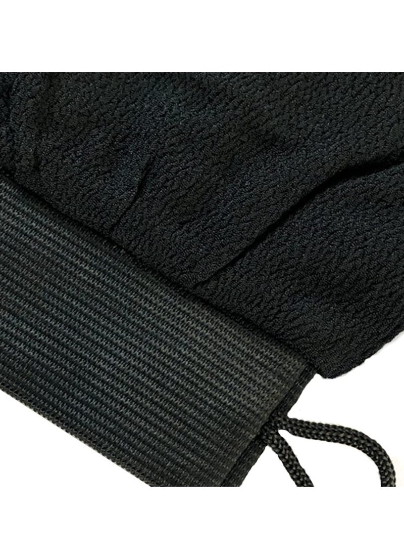 Oasisgalore 2 Pack Deep Exfoliating Mitts, Black Exfoliating Gloves to Remove Dead Skin for Women & Men's Body Care.  - Image 4