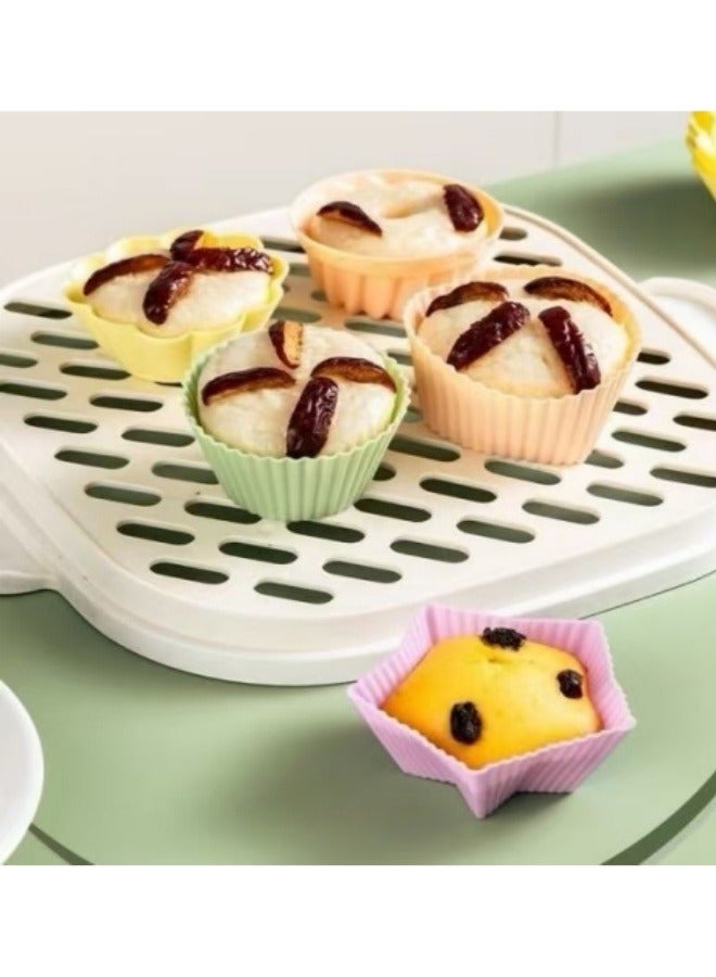 5-Piece Silicone Cake Mold Food Grade Baking Pastry Mold  - Image 2