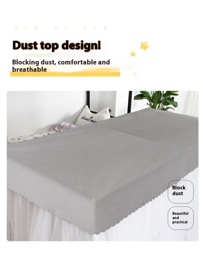 Bluejw Bed Canopy Tents Curtain Blackout Curtain Single Bed Tent Curtain Student Shading Cloth Bed Canopy Mosquito Net Student Sleep Privacy Protection  - Image 4