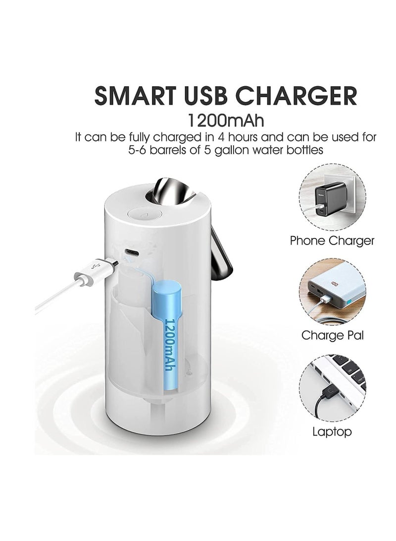 XiuWoo 5 Gallon Foldable Water Dispenser, Portable Bottle Pump Wireless Electric Generic Pump, Automatic Drinking Pure Ideal for Home, Office, Outdoor - Image 5