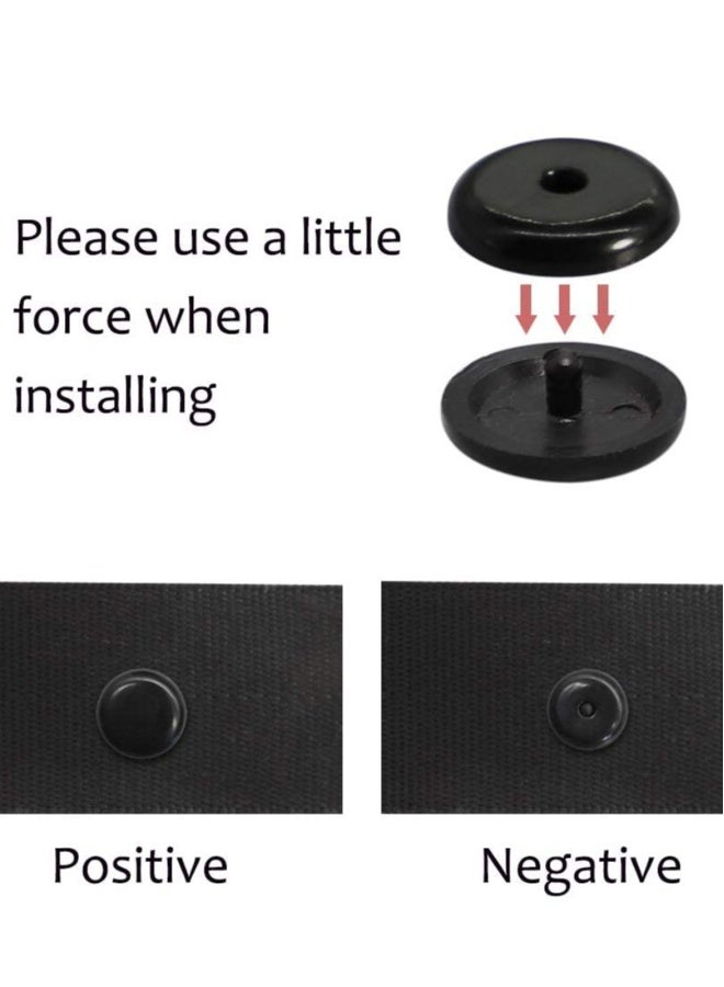 Topleo 5 Sets Seat Belt Button Stop Universal Fit Seatbelt Clip Stopper Kit Plastic Seatbelt Buckle Stopper Button Prevent Seatbelt Clip from Sliding Down - Image 4