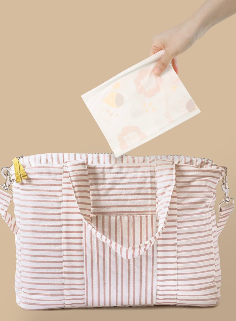 Marcus & Marcus Disposable Bibs Pack of 20 Ollie & Pebble - Image 2