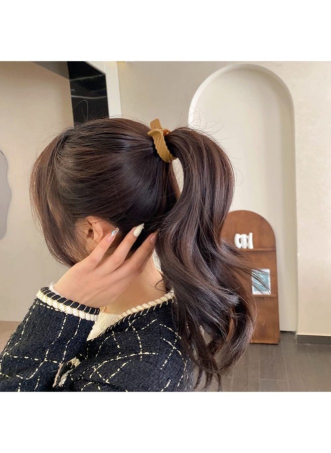 DonLeeving 8 Pcs Matte Ponytail Buckle Hair Clip Hair Clips High Ponytail Claw Clip Nonslip Hair Accessories For Women Thick Long Hair  - Image 5