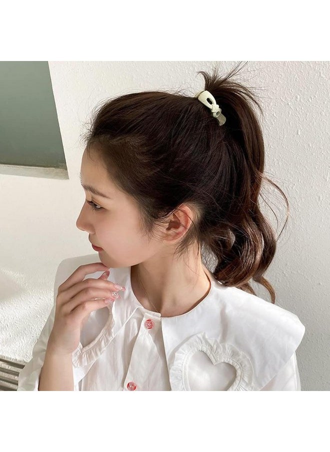 DonLeeving 8 Pcs Matte Ponytail Buckle Hair Clip Hair Clips High Ponytail Claw Clip Nonslip Hair Accessories For Women Thick Long Hair  - Image 4
