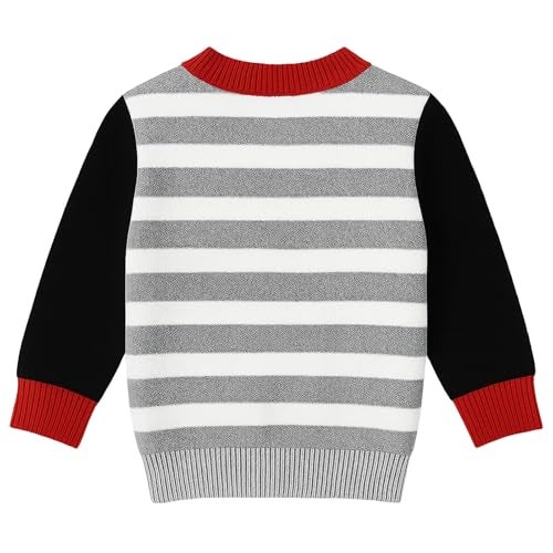 Kuchipoo Boys Regular Fit Winterwear Sweater (KUC-SWT-397, 11-12 Years, Multi-Colored) - Image 2