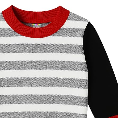Kuchipoo Boys Regular Fit Winterwear Sweater (KUC-SWT-397, 11-12 Years, Multi-Colored) - Image 3