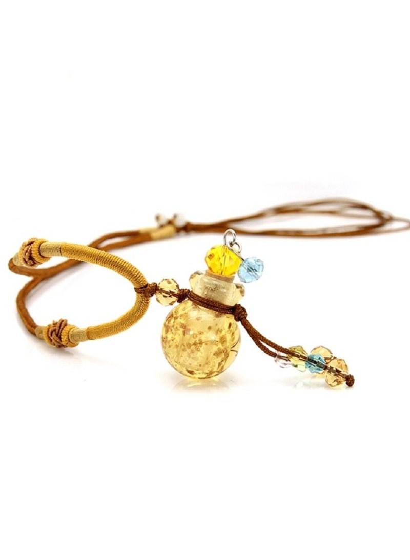 Y&D Exquisite gourd bottle necklace empty bottle pour your own perfume and keep the fragrance lasting - Image 1