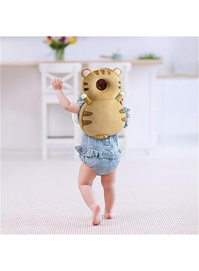 Babys Walker Head Protector, Adjustable Babys Head Protection Backpack, Wearable Protection Pad, Lightweight Cute, for 0.5-3 Years 6-12 Months, Learning Walking, Crawling  - Image 1