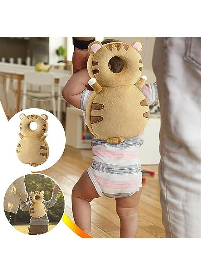 Babys Walker Head Protector, Adjustable Babys Head Protection Backpack, Wearable Protection Pad, Lightweight Cute, for 0.5-3 Years 6-12 Months, Learning Walking, Crawling  - Image 2