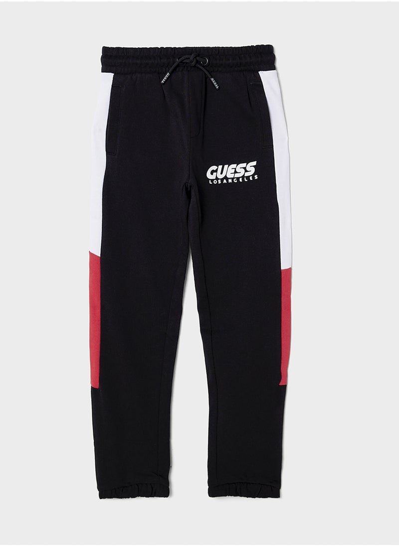 GUESS Kids Logo Sweatpants  - Image 1
