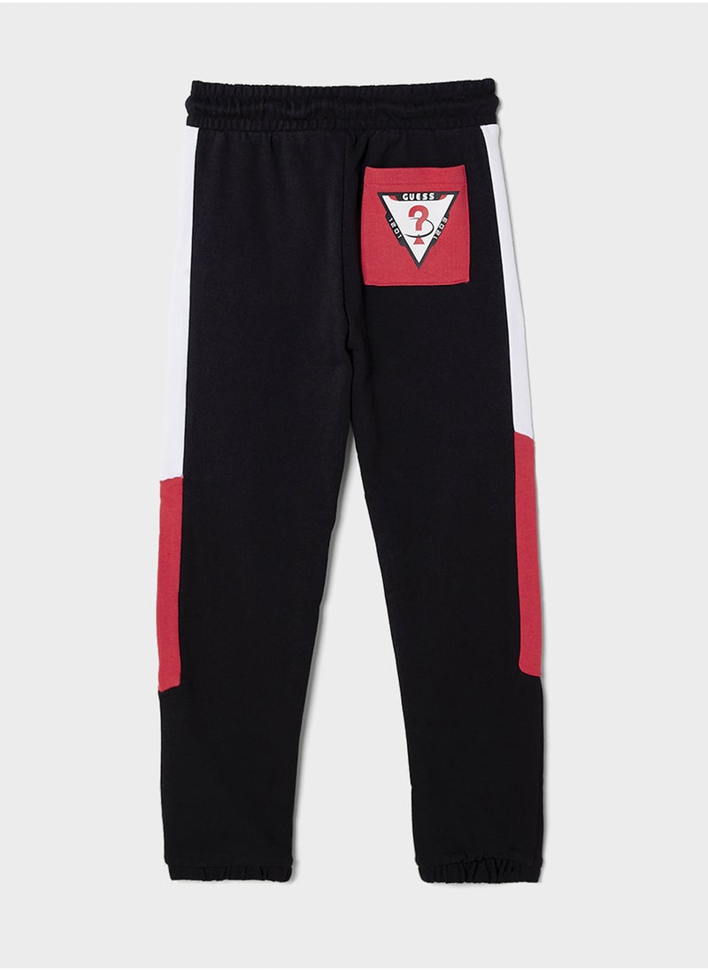 GUESS Kids Logo Sweatpants  - Image 2