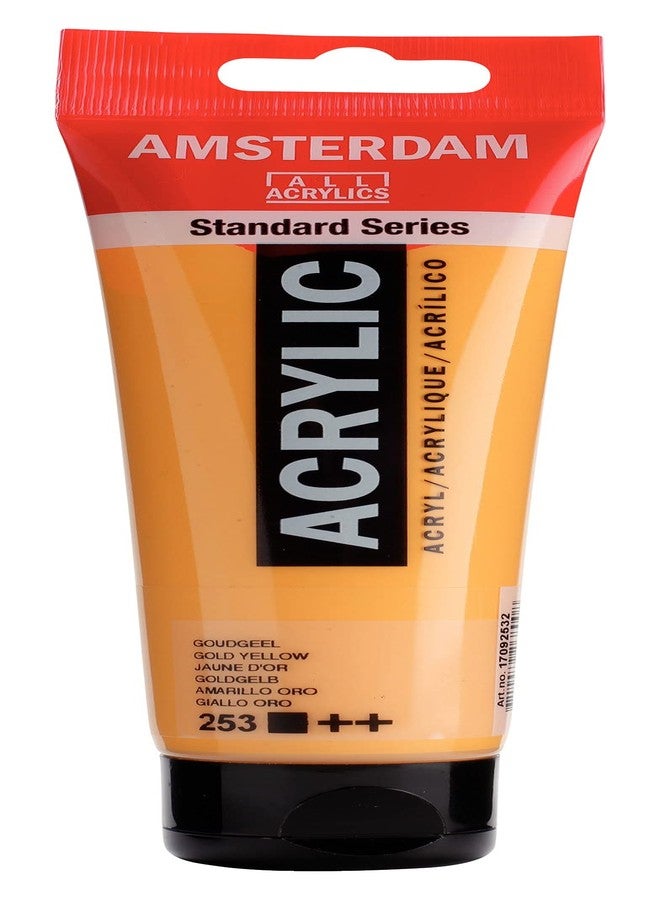 Amsterdam Standard Series Acrylic Tube 120ml Gold Yellow 253 (17092532) - Image 1