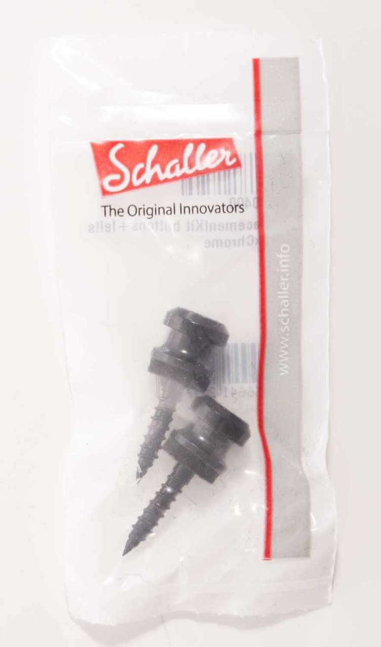 Schaller S-Lock Buttons Black Chrome (2) - Image 2