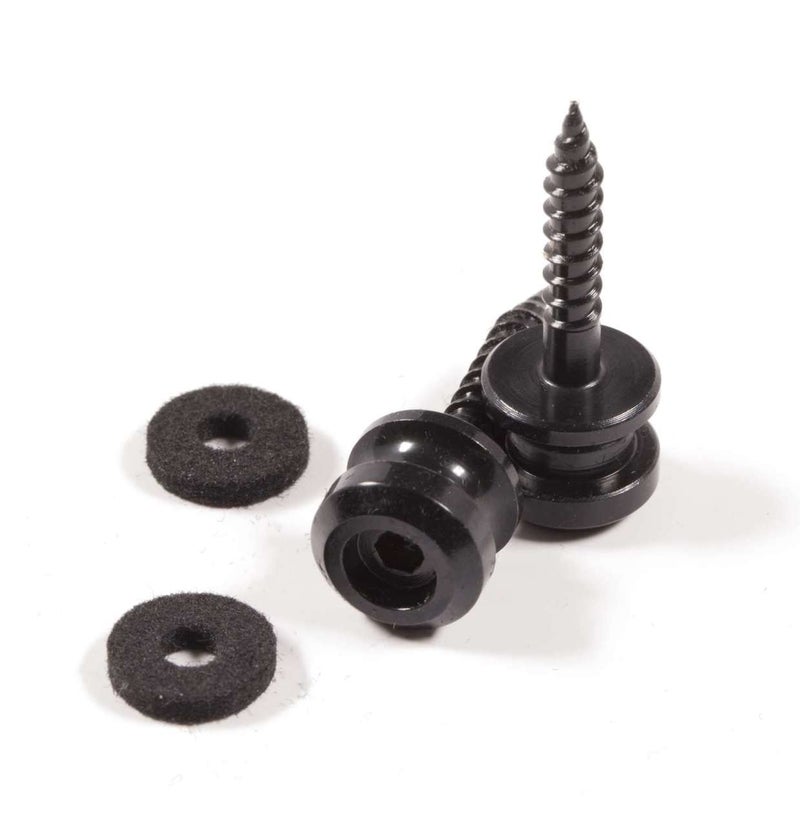 Schaller S-Lock Buttons Black Chrome (2) - Image 1