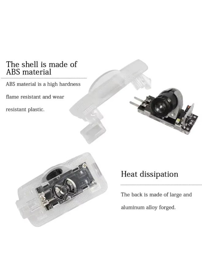 Vierex LED Car Door Projector Lights for Toyota Camry 40/50/55/70 (2007–2018), Ghost Shadow Welcome Light, Plug & Play Car Door Logo Lamp Accessories - Image 5