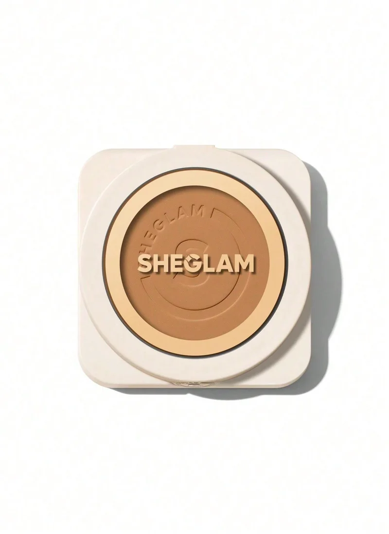 SHEGLAM Sheglam Skin-Focus High Coverage Powder Foundation-Almond
