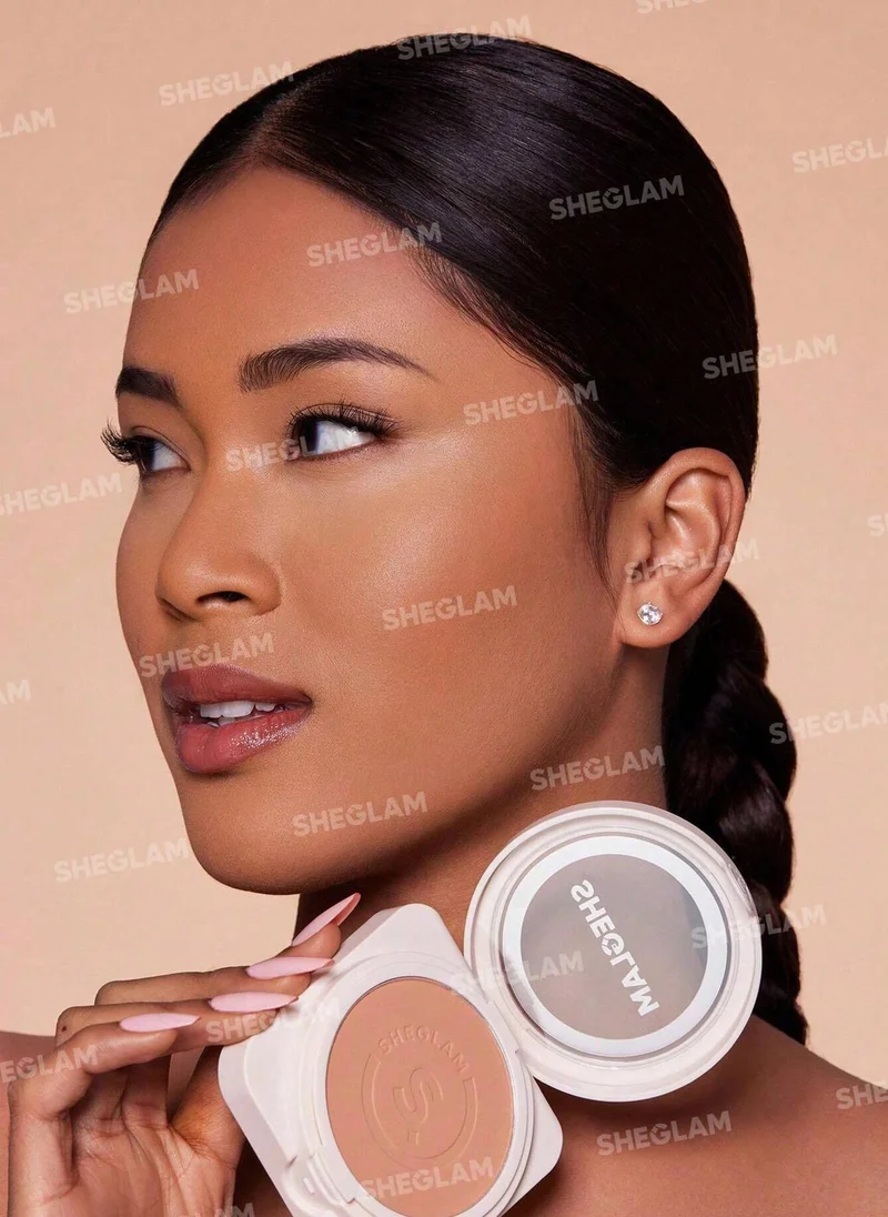 SHEGLAM Sheglam Skin-Focus High Coverage Powder Foundation-Almond