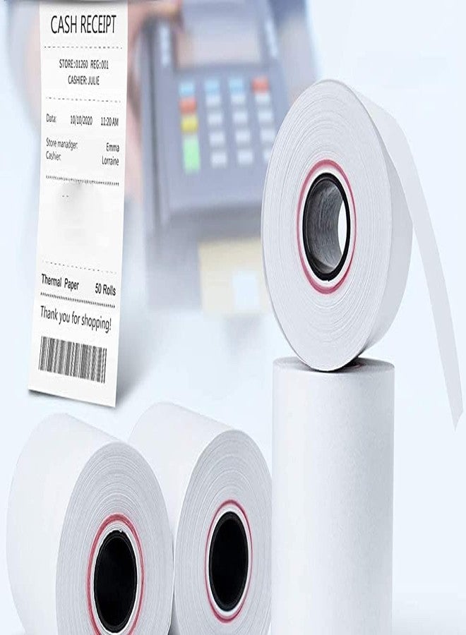 Cubic 57mm x 15m Thermal Paper Rolls - 55 GSM (Pack of 10) | Premium Billing Rolls for POS & Receipt Printers - Image 4