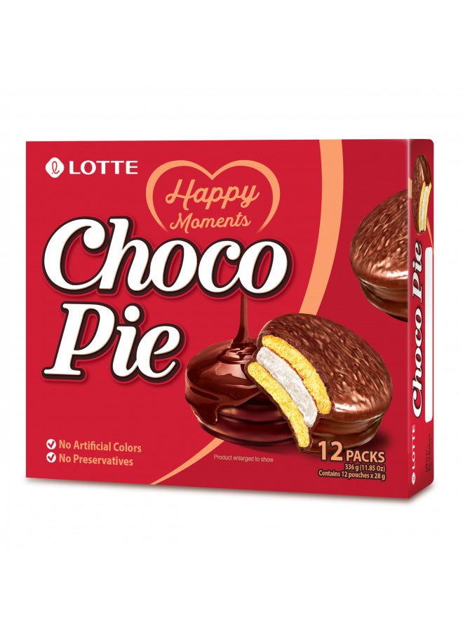 Lotte Lotte Choco Pie, 11.85 Ounce 