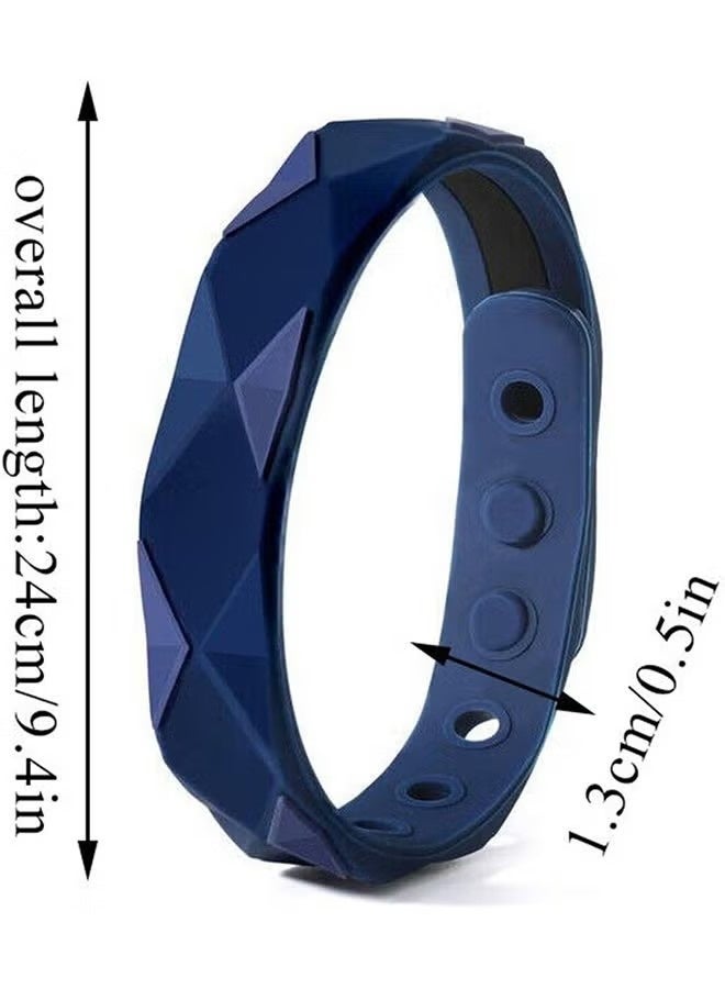 4 PCS Anti-static Wrist Strap, Adjustable Anti Static Silicone Sports Wristband, Flexible and Comfortable Design for Running and Workout - Image 2