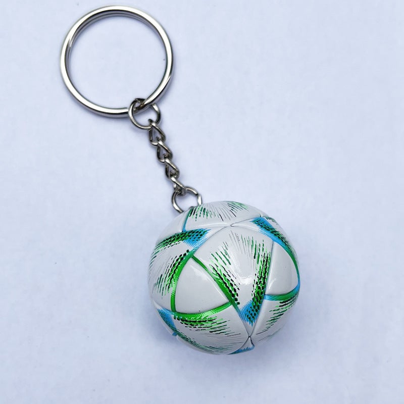2022 Qatar World Cup Womens Soccer Souvenir Keychain Spring grass green next year