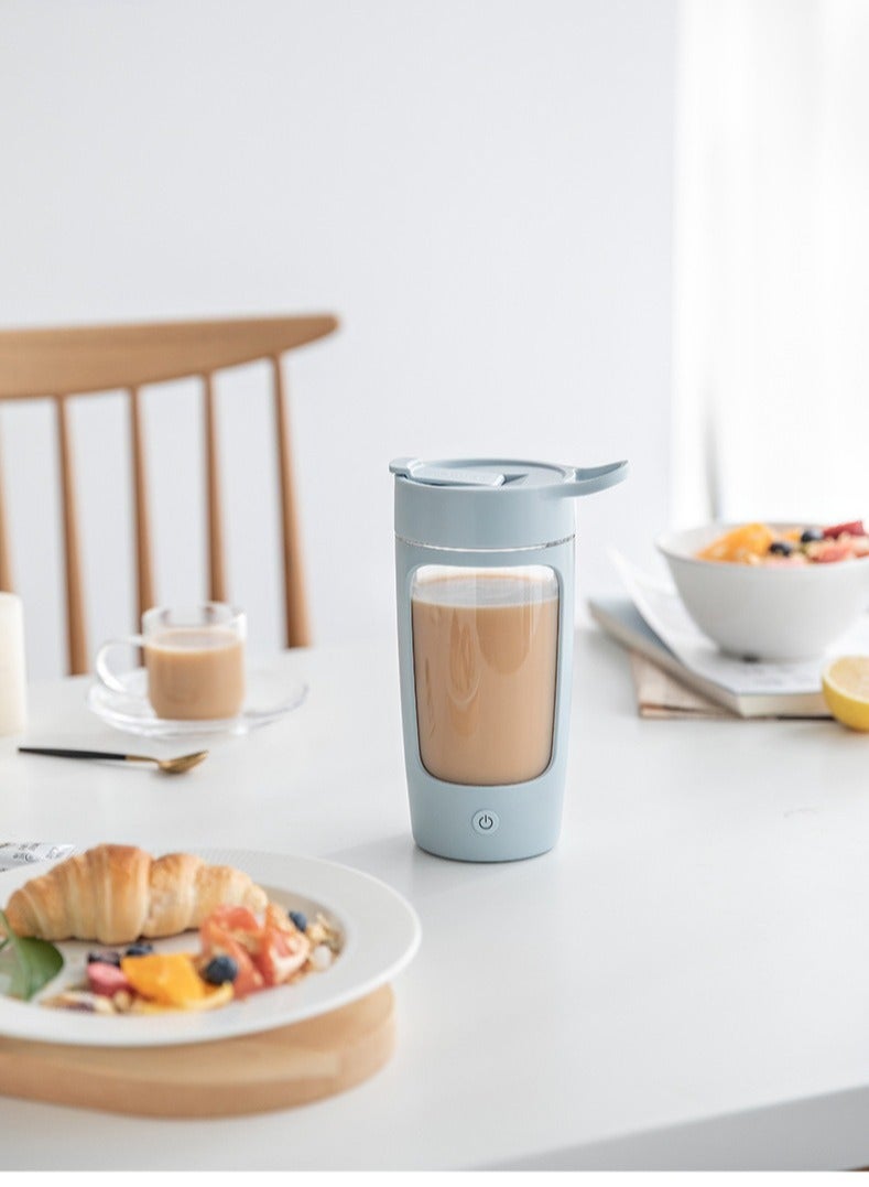 Protein Powder Mixer Shaker Cup 22 oz Electric Portable Bottle for Coffee BPA Free with USB Rechargeable and Milk Vortex Mixing Shakes Cups  - Image 3