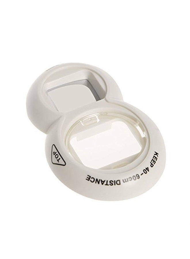 Mini Selfie Lens Close Up Lens with Self-Portrait Mirror Compatible with Fujifilm Mini 9 Mini 8 Mini 7s, Polaroid 300 Film Cameras (White)