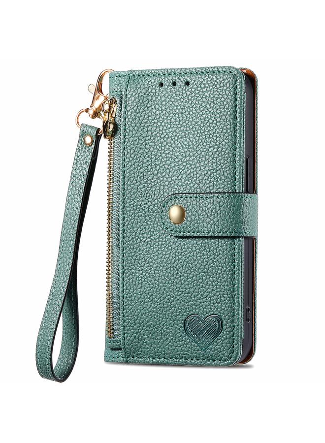 اس-توب جراب لهاتف Motorola Moto G54 جراب هاتف جلدي مزود بسحاب وحزام - Image 2