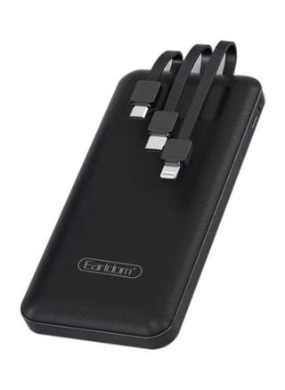 باور بنك مع كابل شحن مدمج مزود بـ3 أسلاك وشاشة LCD 10000.0 mAh أسود - pzsku/Z80B4DADFC3B8299E553DZ/45/_/1734961733/189821b3-3521-48d8-8102-f77ab8f0e51c