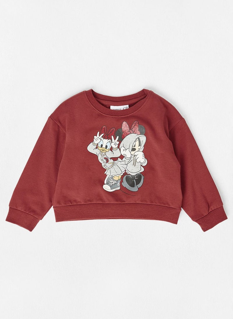 NAME IT Kids Disney Long Sleeve Sweatshirt - Image 1