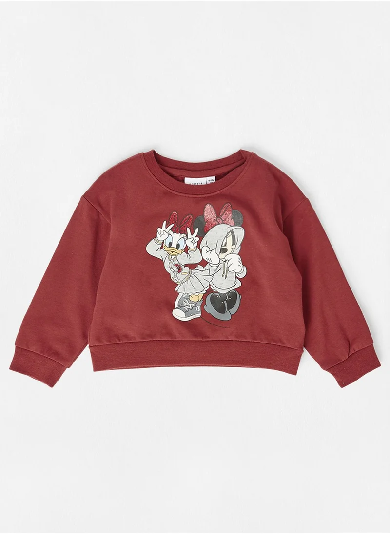 NAME IT Kids Disney Long Sleeve Sweatshirt