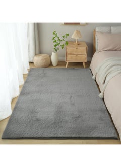 Home Box Faux Rabbit Fur Rug 170 x 120 cm  - Image 1