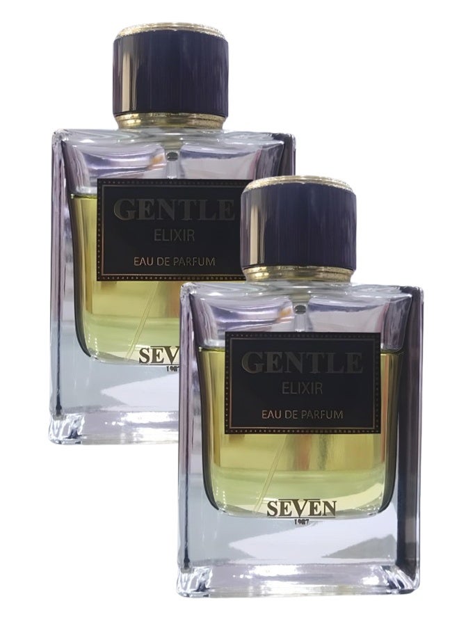 سيفين 2 قطع عطر جنتل إليكسير للرجال ١٠٠ مل - Image 1