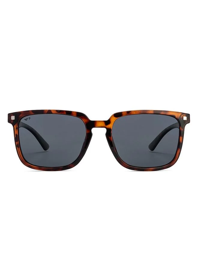 VINCENT CHASE Full Rim Square Classics Branded Latest And Stylish Sunglasses Polarized And 100% UV Protected Unisex Large VC S16753